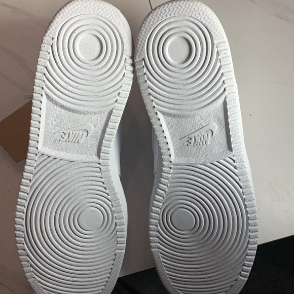 Size 13 - Nike Court Vision Mid Triple White new with box - Picture 7 of 9